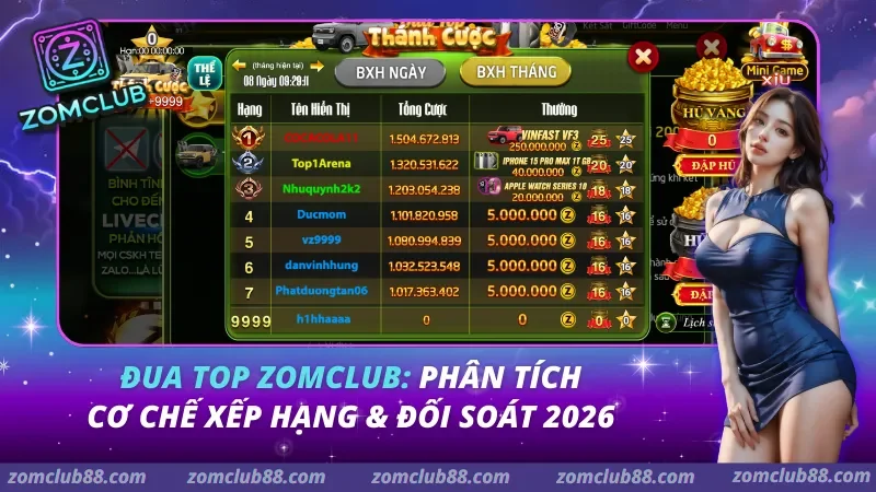 đua top Zomclub