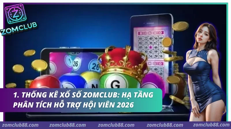 Thống kê xổ số Zomclub với bảng tần suất lô gan chu kỳ và lịch sử kết quả theo mốc thời gian