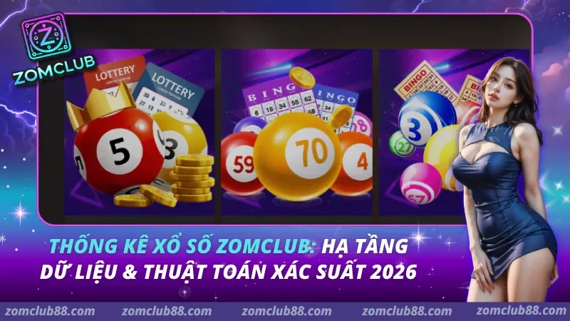 Thống Kê Xổ Số Zomclub - Tần Suất, Lô Gan & Chu Kỳ 2026 2 Thống kê xổ số Zomclub