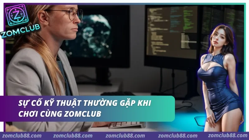 Câu hỏi thường gặp về lỗi kỹ thuật ZomClub như không tải trang đăng nhập và thiết bị