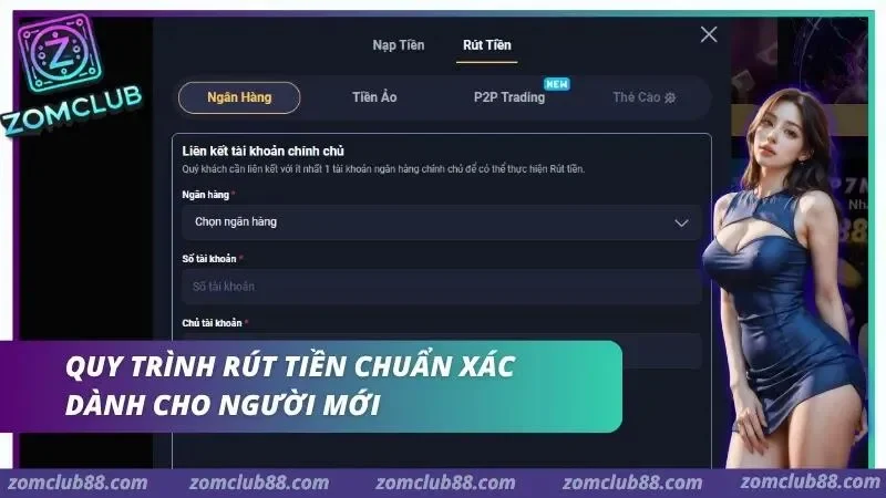 Giao diện kiểm tra lỗi rút tiền Zomclub và trạng thái lệnh giao dịch