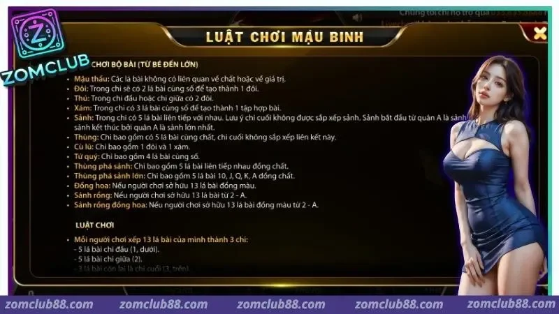 Mậu binh Zomclub